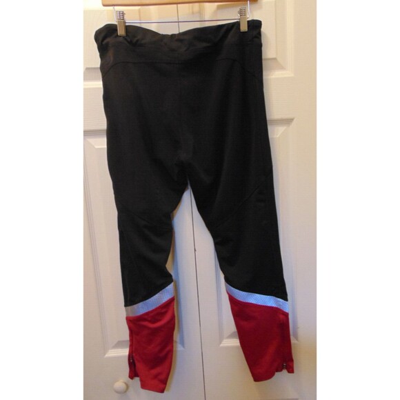 Champion Duo Dry Women's XXL  Athletic Work Out Pants/Leggings Black/Maroon - Picture 2 of 15
